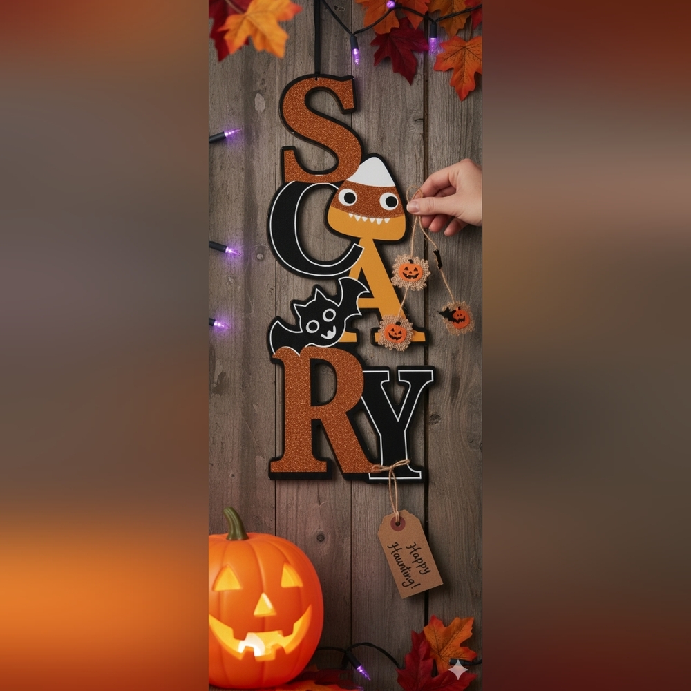 Halloween Scary Wall Decor